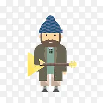 扁平化卡通人物-空若网 扁平化卡通人物-空若网