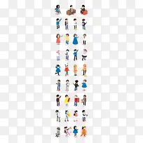 扁平化卡通人物-空若网 扁平化卡通人物-空若网