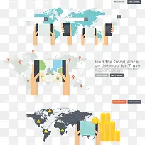 PPT设计扁平化图片商务素材-空若网 PPT设计扁平化图片商务素材-空若网