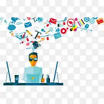 上班族扁平化-空若网 上班族扁平化-空若网