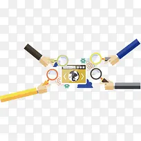 扁平化素材-空若网 扁平化素材-空若网