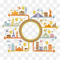 扁平化卡通图表矢量-空若网 扁平化卡通图表矢量-空若网