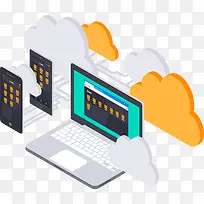 计算机图标扁平化素材-空若网 计算机图标扁平化素材-空若网