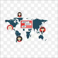 扁平化人物图标-空若网 扁平化人物图标-空若网