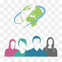 扁平化商务素材-空若网 扁平化商务素材-空若网