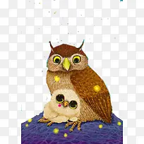 卡通猫头鹰-空若网 卡通猫头鹰-空若网