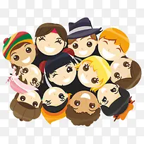 六一儿童节矢量素材-空若网 六一儿童节矢量素材-空若网