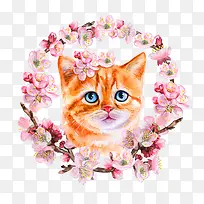 卡通可爱小动物装饰设计动物头像-空若网 卡通可爱小动物装饰设计动物头像-空若网