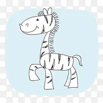 卡通可爱小动物装饰设计动物头像-空若网 卡通可爱小动物装饰设计动物头像-空若网