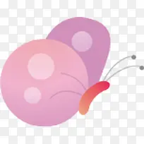 卡通蝴蝶可爱装饰-空若网 卡通蝴蝶可爱装饰-空若网