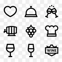 电脑图标符号博客-酒杯-空若网 电脑图标符号博客-酒杯-空若网