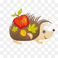 矢量动物刺猬图-空若网 矢量动物刺猬图-空若网