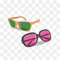 矢量2副墨镜-空若网 矢量2副墨镜-空若网