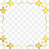 黄色花边框-空若网 黄色花边框-空若网