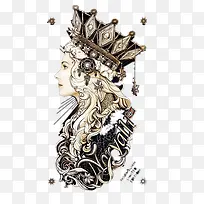 手绘女孩-空若网 手绘女孩-空若网