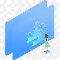 2.5D金融行业办公立体插画-空若网 2.5D金融行业办公立体插画-空若网