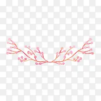 粉色水彩花朵-空若网 粉色水彩花朵-空若网