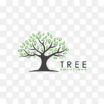 树的精美logo设计-空若网 树的精美logo设计-空若网