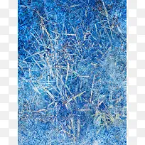 带乱草纹理的蓝色背景-空若网 带乱草纹理的蓝色背景-空若网