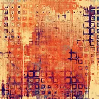 怀旧墨迹格子背景-空若网 怀旧墨迹格子背景-空若网