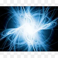 蓝色梦幻烟雾背景-空若网 蓝色梦幻烟雾背景-空若网