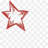 手绘五角星-空若网 手绘五角星-空若网