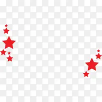 创意合成扁平红色的五角星-空若网 创意合成扁平红色的五角星-空若网