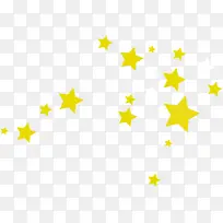 黄色时尚卡通五角星设计-空若网 黄色时尚卡通五角星设计-空若网
