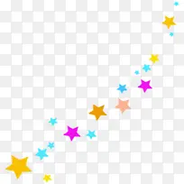 彩色五角星右下角-空若网 彩色五角星右下角-空若网