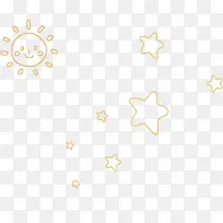 卡通可爱五角星太阳-空若网 卡通可爱五角星太阳-空若网