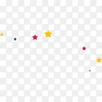 创意元素五角星红色橙色蓝色-空若网 创意元素五角星红色橙色蓝色-空若网