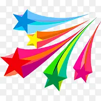 多彩五角星飞出喷出运动漂浮图片-空若网 多彩五角星飞出喷出运动漂浮图片-空若网