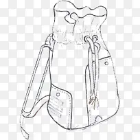 手绘双肩背包创意-空若网 手绘双肩背包创意-空若网