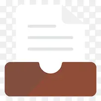 手绘卡通文件纸-空若网 手绘卡通文件纸-空若网