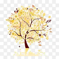 秋天创意树-空若网 秋天创意树-空若网