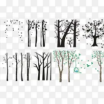 树枝剪影-空若网 树枝剪影-空若网