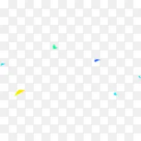 彩色不规则三角形元素-空若网 彩色不规则三角形元素-空若网