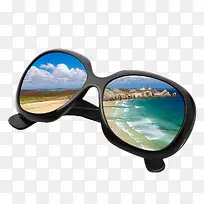 黑色时尚美女太阳镜-空若网 黑色时尚美女太阳镜-空若网