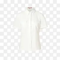 白色时尚简约流行衬衫-空若网 白色时尚简约流行衬衫-空若网