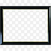 黑色时尚简约相框-空若网 黑色时尚简约相框-空若网