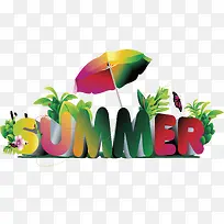 夏日促销海报卡通素材-空若网 夏日促销海报卡通素材-空若网