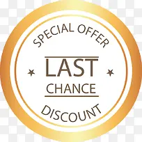 金色促销标签矢量素材-空若网 金色促销标签矢量素材-空若网