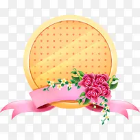 金色圆形促销标签-空若网 金色圆形促销标签-空若网