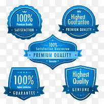 5款蓝色优质促销标签矢量素材-空若网 5款蓝色优质促销标签矢量素材-空若网
