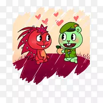 卡通爱情艺术-打喷嚏-空若网 卡通爱情艺术-打喷嚏-空若网