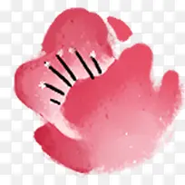 粉色手绘花朵创意-空若网 粉色手绘花朵创意-空若网