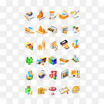 书籍矢量素材-空若网 书籍矢量素材-空若网