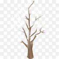 手绘冬季圣诞节树枝装饰-空若网 手绘冬季圣诞节树枝装饰-空若网