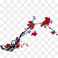 ÊÖ»æË®Ä«Ã·»¨Ê÷Ö¦-¿ÕÈôÍø ÊÖ»æË®Ä«Ã·»¨Ê÷Ö¦-¿ÕÈôÍø