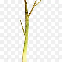 手绘唯美春日树枝-空若网 手绘唯美春日树枝-空若网